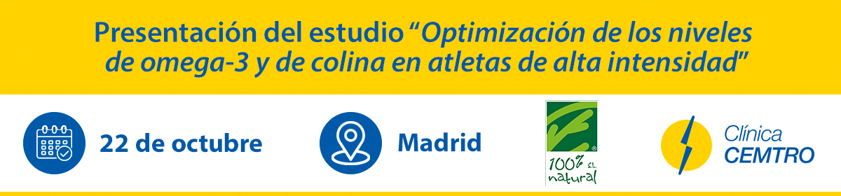 Apresentação do estudo clínico Omega-3 e desportos de alta intensidade na Clínica CEMTRO
