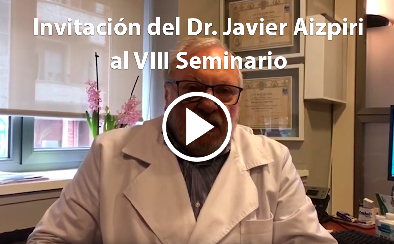 Convite do Dr. Aizpiri para o 8º Seminário