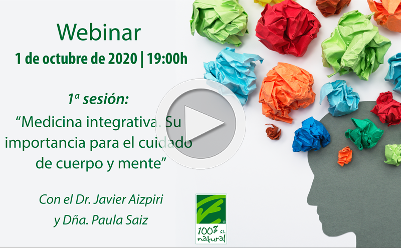Webinar “Medicina Integrativa. É importante para o cuidado do corpo e da mente” 