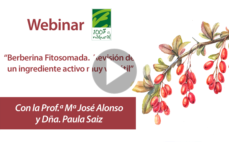 Webinar “Berberina fitossomal. Revisão de um ingrediente ativo muito versátil” 