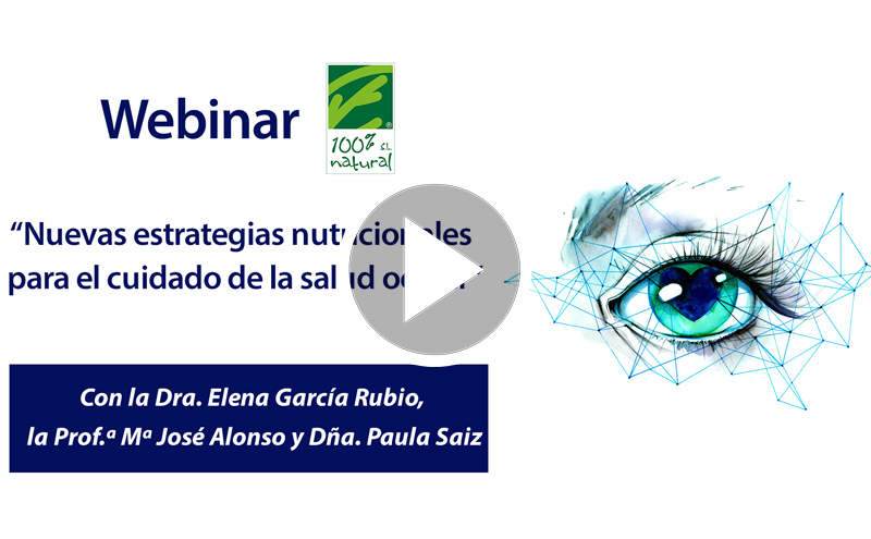 Webinar “Novas estratégias nutricionais para cuidados de saúde ocular”