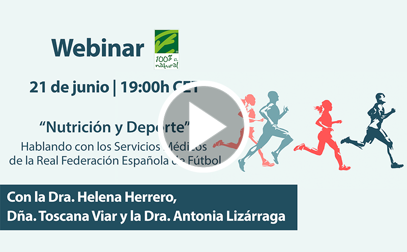 Webinar com a RFEF “Nutrição e Desporto” 